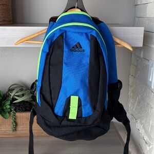 Adidas Backpack - Aqua/Black/Neon Green